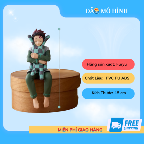 Mô hình Kimetsu No Yaiba – Kamado Tanjiro Craftholic Noodle Stopper Figure chính hãng Furyu