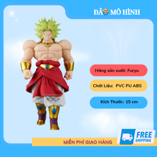 MÔ HÌNH Broly Legendary SSJ - Dragon Ball Z - Solid Edge Works - The Departure - II (Bandai Spirits) FIGURE CHÍNH HÃNG