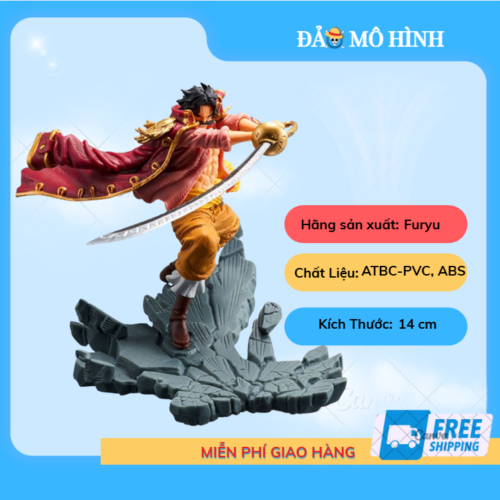 Mô Hình One Piece – Gol D. Roger Battle Ver. 14cm | Furyu Chính Hãng